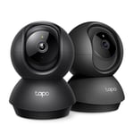 TP-Link Tapo C211 2K 3MP Yatay ve Dikey Ev Güvenliği Wi-Fi Kamerası, Gece Görüşü, IP66 Su Geçirmez, Siyah Renk + 64GB Kioxia MicroSD Bellek