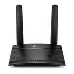 TP-Link TL-MR100, N300 Mbps Kablosuz 4G LTE Router, 4G/3G SIM Yuvası, 32 Cihaza Kadar Bağlantı, Yapılandırma Gerektirmez, Konuk Ağı ve Ebeveyn Kontrolü Desteği