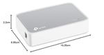 TP-Link TL-SF1005D TP-LINK TL-SF1005D 5-Port 10/100Mbps Tak ve Kullan % 60 Enerji Tasarruflu Switch