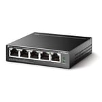 TP-Link TL-SG1005LP, 4 Port PoE + ile 5 Port Gigabit Masaüstü Switch