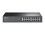 TP-Link TL-SG1016PE, 16-Port Gigabit Easy Smart Switch with 8-Port PoE+ - Seçenekler: 16 port POE (150 W)