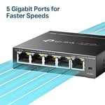 TP-Link TL-SG105E, 5-Portlu Gigabit Easy Smart Switch - Seçenekler: Yönetimsiz Anahtar 5 Bağlantı Noktası, 5 Port 2.5G