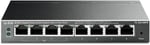 TP-Link TL-SG108PE, 8 Port Gigabit / 4 Port POE Smart Switch