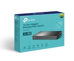 TP-Link TL-SG1210P, 10-Port Gigabit Desktop Switch with 8-Port PoE+