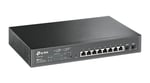 TP-Link TL-SG2210MP, JetStream 10-Port Gigabit Smart Switch with 8-Port PoE+