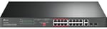 TP-Link TL-SL1218MP, 16-Port 10/100Mbps + 2-Port Gigabit Unmanaged PoE Switch