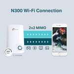 TP-Link TL-WA850RE, N300 Mbps Wi-Fi Menzil Genişletici, 1 Ethernet Bağlantı Noktalı Wi-Fi Güçlendirici/Hotspot, Access Point Modu, Tüm Wi-Fi Yönlendiriciler ile Çalışır