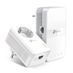 TP-Link TL-WPA7617 KIT, AV1000 Gigabit Passthrough Powerline ac Wi-Fi Kit