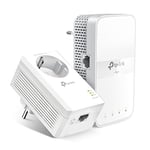 TP-Link TL-WPA7617 KIT, AV1000 Gigabit Passthrough Powerline ac Wi-Fi Kit