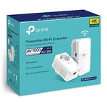 TP-Link TL-WPA7617 KIT, AV1000 Gigabit Passthrough Powerline ac Wi-Fi Kit