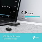 TP-Link WiFi Stick 6 güçlü AX1800Mbps, Archer TX20U, WLAN USB adaptörü, WLAN dongle, USB 3.0 Dual-Band, 2.4G/5GHz, MU-MIMO, WPA3, Windows 11/10 ile uyumlu