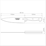 Tramontina Churrasco 21131/197 18cm Şef Bıçağı (Blisterli) - Bedenler: 15 cm, 18 cm
