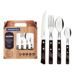 Tramontina Churrasco 21199/905 Çatal, Kaşık, Biftek-Steak Bıçağı Seti (24 lü Kutu)​
