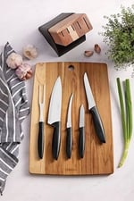 TRAMONTINA PLENUS BIÇAK BLOK SET 6 LI