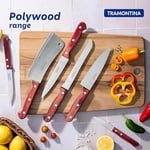 Tramontina Polywood Saplı Tırtıklı Ekmek Bıçağı (30cm)