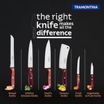 Tramontina Polywood Saplı Tırtıklı Ekmek Bıçağı (30cm)