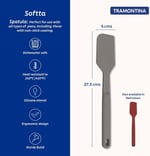 Tramontina SOFTTA hamur kazıyıcı, 27,3 cm