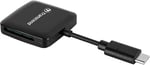 Transcend TS-RDC3 çok fonksiyonlu kart okuyucu (USB 3.2, Gen 1), siyah