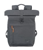 Travelite El bagajı sırt çantası, dizüstü bilgisayar bölmeli, 15,6 inç (15,6 inç), bagaj serisi BASICS Daypack Rollup: Toplama fonksiyonlu pratik sırt çantası
