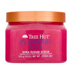Tree Hut Ahududu Fizz Shea Şeker Ovma | Peeling Vücut Ovma Yumuşak ve Nemli Bir His için Ölü, Kuru Cildi Temizler | Besleyici Temel Vücut Bakımı | 18 oz.