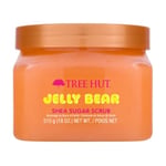 Tree Hut Jelly Bear Shea Şeker Ovma, Peeling, Nemlendirici ve Nemlendirici Vücut Ovma Shea Yağı ve Besleyici Uçucu Yağlar, Pürüzsüz ve Yumuşatılmış Cilt, 18 oz