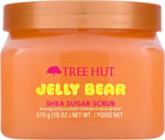 Tree Hut Jelly Bear Shea Şeker Ovma, Peeling, Nemlendirici ve Nemlendirici Vücut Ovma Shea Yağı ve Besleyici Uçucu Yağlar, Pürüzsüz ve Yumuşatılmış Cilt, 18 oz
