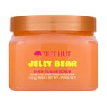 Tree Hut Jelly Bear Shea Şeker Ovma, Peeling, Nemlendirici ve Nemlendirici Vücut Ovma Shea Yağı ve Besleyici Uçucu Yağlar, Pürüzsüz ve Yumuşatılmış Cilt, 18 oz