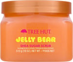 Tree Hut Jelly Bear Shea Şeker Ovma, Peeling, Nemlendirici ve Nemlendirici Vücut Ovma Shea Yağı ve Besleyici Uçucu Yağlar, Pürüzsüz ve Yumuşatılmış Cilt, 18 oz
