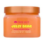 Tree Hut Jelly Bear Shea Şeker Ovma, Peeling, Nemlendirici ve Nemlendirici Vücut Ovma Shea Yağı ve Besleyici Uçucu Yağlar, Pürüzsüz ve Yumuşatılmış Cilt, 18 oz