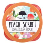 Treehut Tree Hut Peach Sorbet Shea Sugar Scrub Vücut Peelingi 510Gr