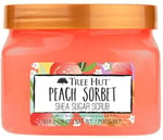 Treehut Tree Hut Peach Sorbet Shea Sugar Scrub Vücut Peelingi 510Gr