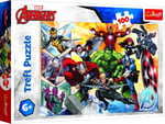 Trefl 16431 100 Parça Kraft 5+ Yaş Çocuklar Yapboz, Disney Marvel Yenilmezler