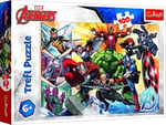 Trefl 16431 100 Parça Kraft 5+ Yaş Çocuklar Yapboz, Disney Marvel Yenilmezler