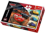 Trefl 17327 Şimşek McQueen ve arkadaşları, Disney Cars 60 parça, 4 yaşından büyük çocuklar için yapboz