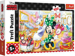 Trefl, Yapboz, Minnie Güzellik Stüdyosunda, Disney Minnie, 100 parça, 5 yaşından büyük çocuklar için