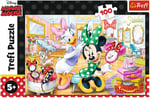 Trefl, Yapboz, Minnie Güzellik Stüdyosunda, Disney Minnie, 100 parça, 5 yaşından büyük çocuklar için