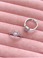 Trend Collection Zirkon Taşlı Pandora Kalp Model Ayarlanabillir Kadın Yüzük (hediye Yüzüğü)