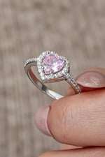 Trend Collection Zirkon Taşlı Pandora Kalp Model Ayarlanabillir Kadın Yüzük (hediye Yüzüğü)