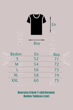 TrendSeninle Erkek Siyah T-shirt Nasa Logo Baskılı Oversize Tişört