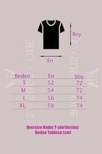 TrendSeninle Kadın Nefti Yeşil Printed Tavşan Baskılı Oversize T-shirt
