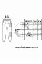TrendSeninle Kadın Siyah Brooklyn USA Baskılı Oversize Alt Üst Eşofman Takımı