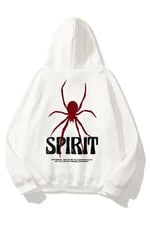 TrendSeninle Unisex Baskılı Oversize Sweatshirt Hoodie