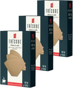 Trescol Kahve Filtresi 4 Numara (Büyük Boy) Naturel Kağıt 3X100 300'lü Paket