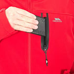 Trespass Erkek Accelerator II su geçirmez softshell ceket, çıkarılabilir kapüşonlu (tekli paket)