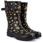 Trespass FAFOBOTR0014 CELESTE - FEMALE MID HEIGHT WELLY Leopard Kadın Outdoor Çizme
