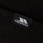 Trespass Üniseks Yetişkin Littlebrook Bere (Tek Beden) (Siyah), Siyah, Tek Beden