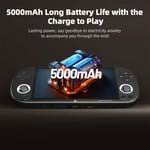 Trimui Smart Pro Oyun Konsolu 4.96-İnç 720x1280 IPS Ekran Dahili 64G TF Kart Video Oyun Konsolları 5000mAh Lityum Pil Çoklu Simülatörleri Destekler Günlük Oyun Konsol - Seçenekler: Gri-64G, 64G--Siyah
