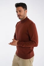 TRİST STAR Erkek Yarım Balıkçı Yaka Triko Kazak Trist-1104