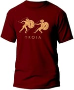 TROIA - HECTOR vs ACHILLES - Özel Tasarım Tişört-1 -