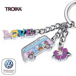 Troika Kr1519Ch Kr1519Ch Çiçek Sevgi Temalı Anahtarlık